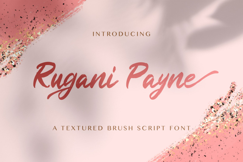 rugani-payne-textured-brush-font