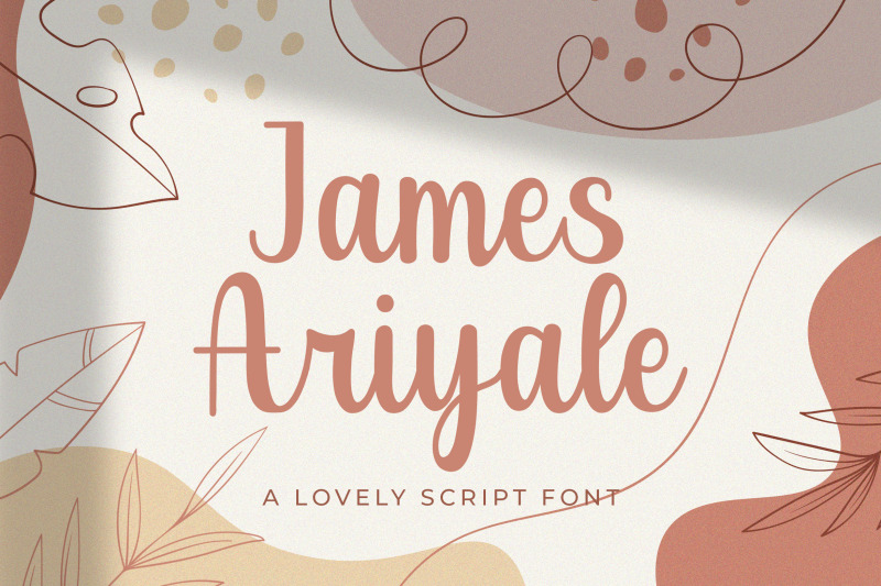 james-ariyale-handwritten-font