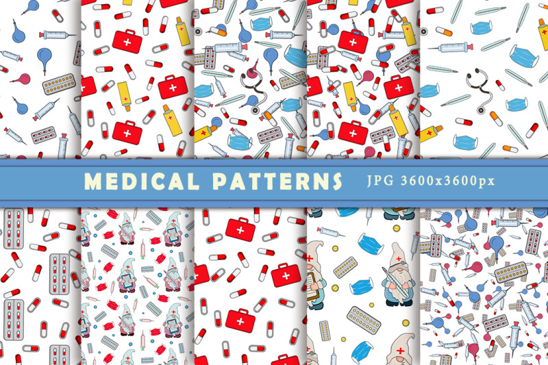medical-patterns-digital-paper