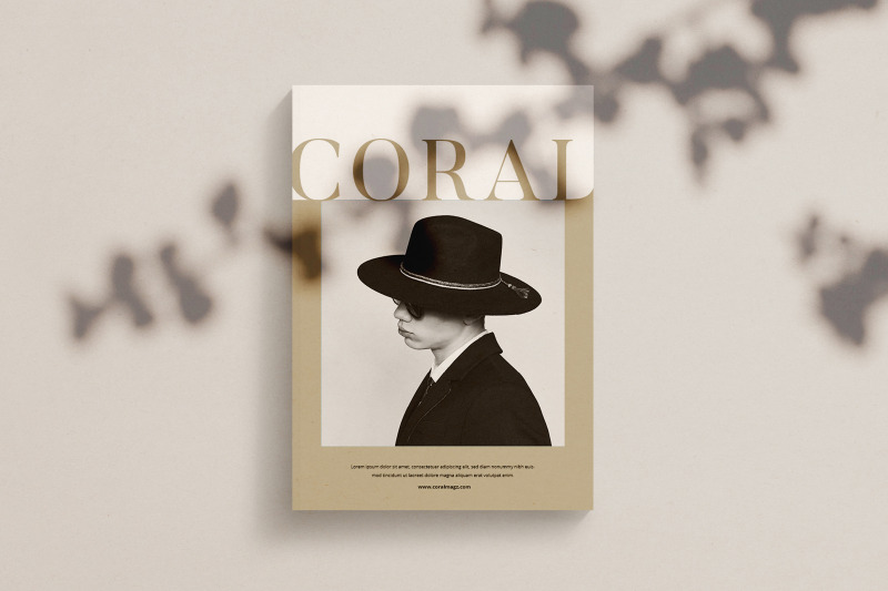 coral-magazine-template
