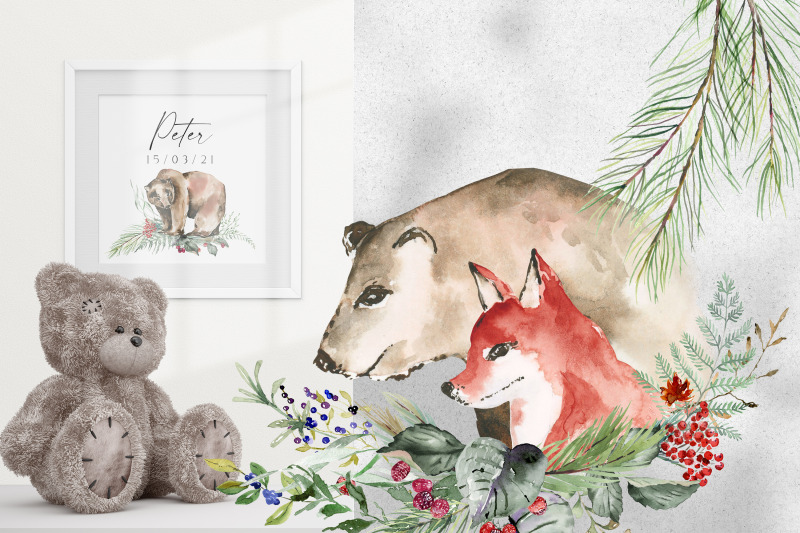 watercolor-forest-animals-clipart-cute-animals-clipart-woodland-png