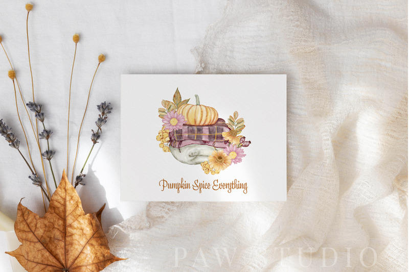 pumpkin-fall-girls-autumn-watercolor-thanksgiving-clipart