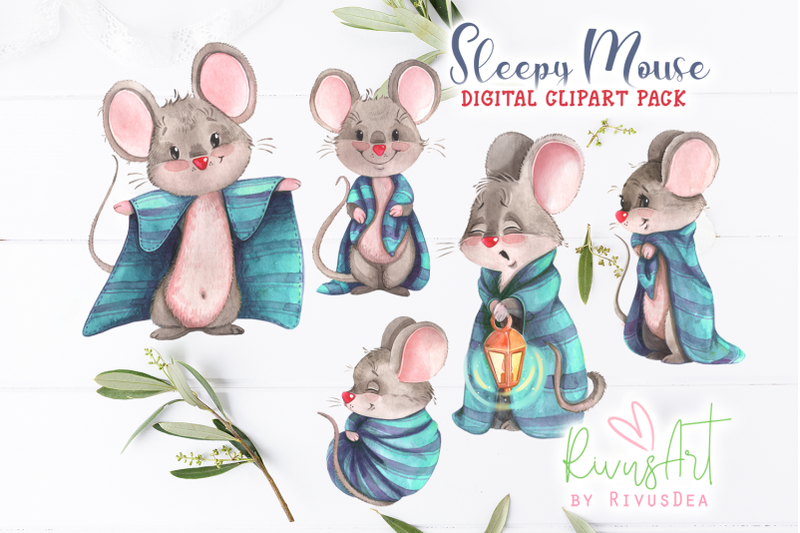 sleepy-baby-mouse-clipart-bundle-baby-boy-clipart-digital-download