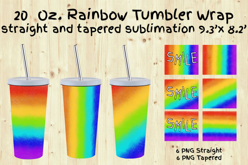 tumbler-sublimation-tumbler-design-20oz-rainbow-smile-lgbtq