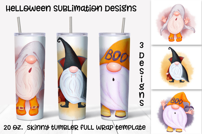 halloween-gnomes-sublimation-design-skinny-tumbler-wrap-design