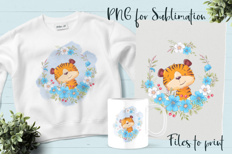 tiger-sublimation-design-for-printing