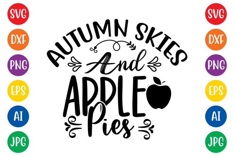 autumn-skies-and-apple-pies-svg-cut-file