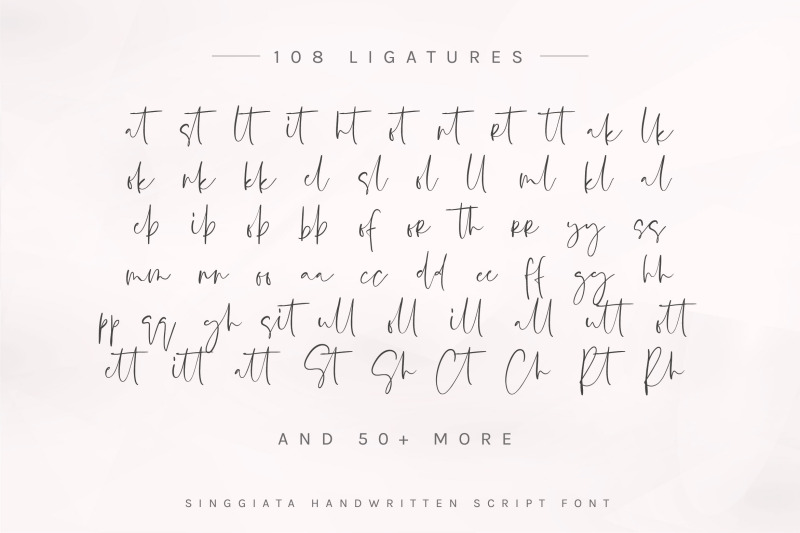 singgiata-handwritten-font