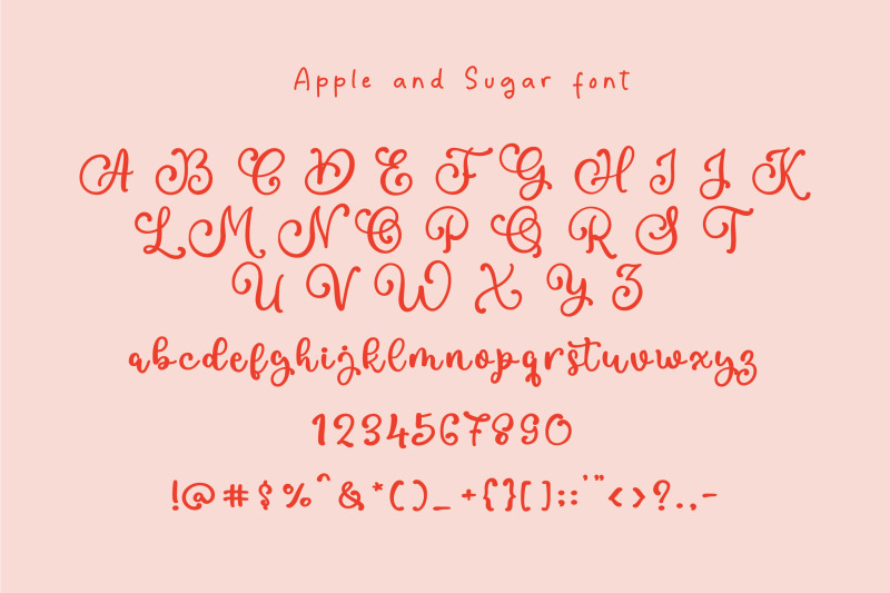 apple-and-sugar-font
