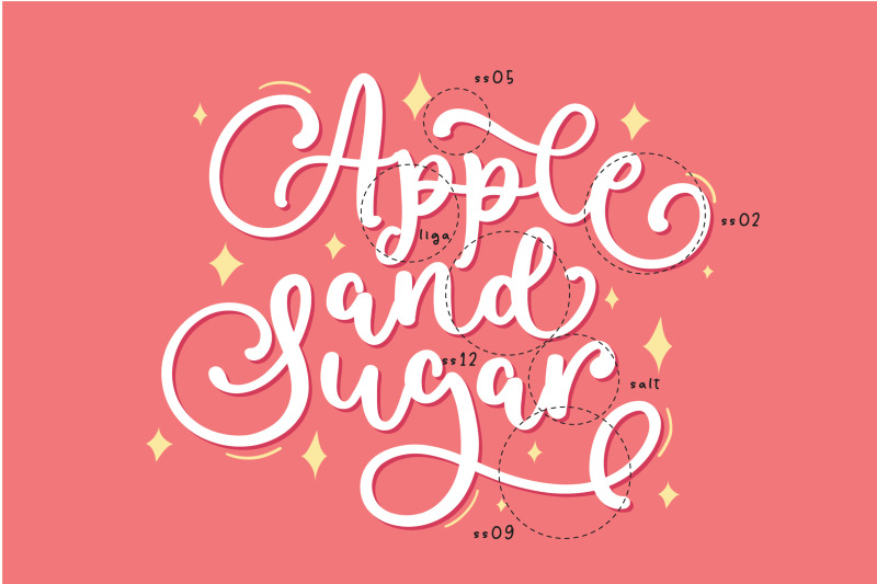 apple-and-sugar-font