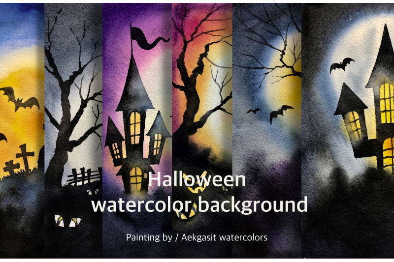 watercolor-background-for-halloween