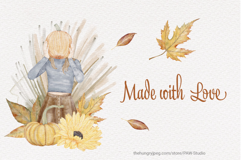 fall-watercolor-clipart-autumn-pumpkin-thanksgiving-day