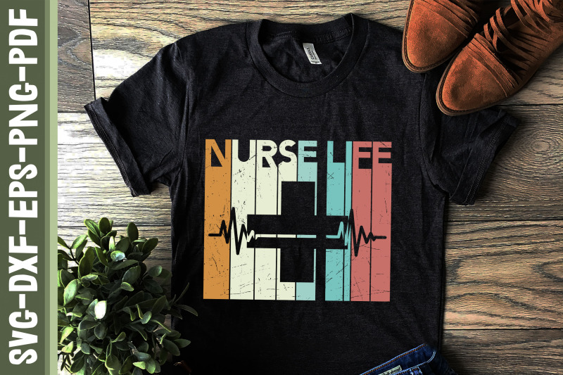 retro-nurse-life-heartbeat-rn-nurse