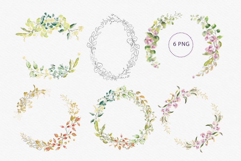 watercolour-round-shaped-wreaths-clip-art-6-png