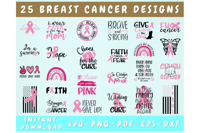 breast-cancer-svg-bundle-25-designs-cancer-awareness-svg