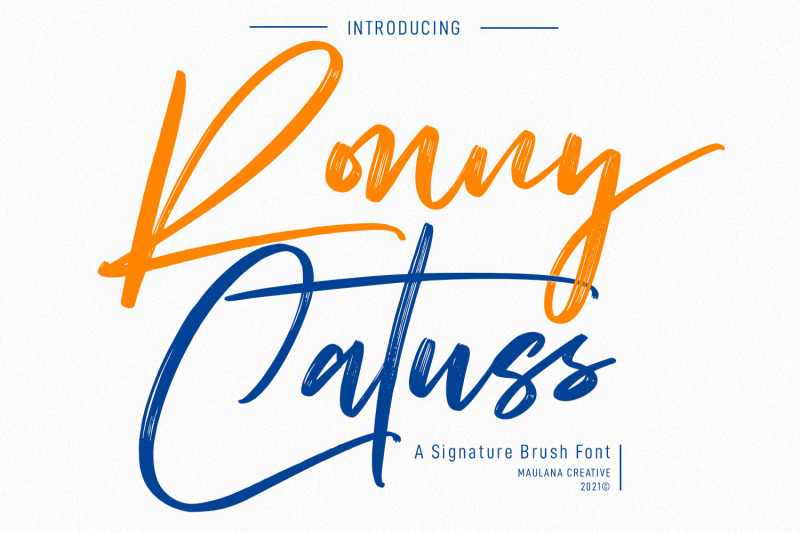 ronny-catuss-signature-brush-font