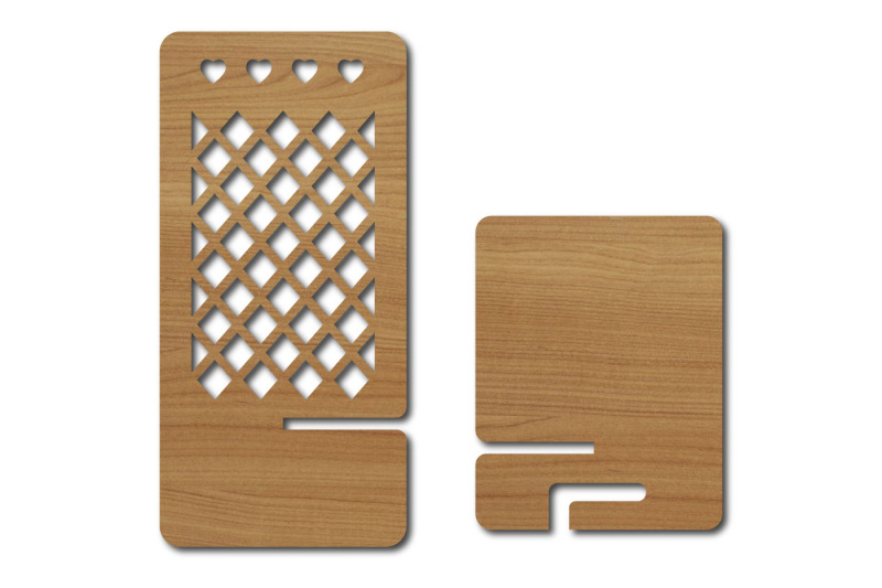 phone-stand-template-with-cut-out-pattern-set-laser-cut