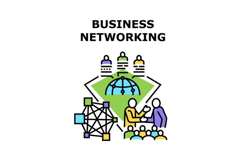 business-networking-outsource-vector-concept-color