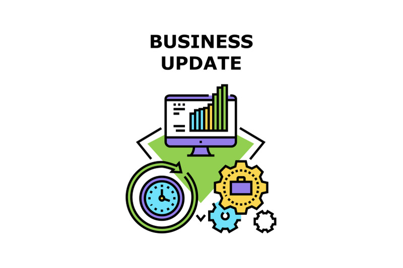 business-update-vector-concept-color-illustration