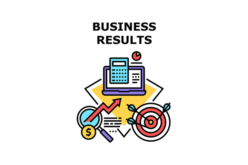 business-results-vector-concept-color-illustration