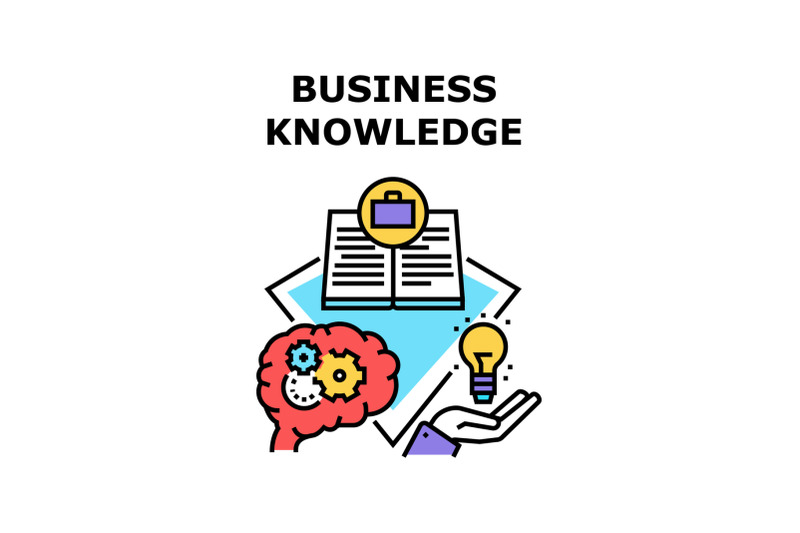 business-knowledge-process-vector-concept-color