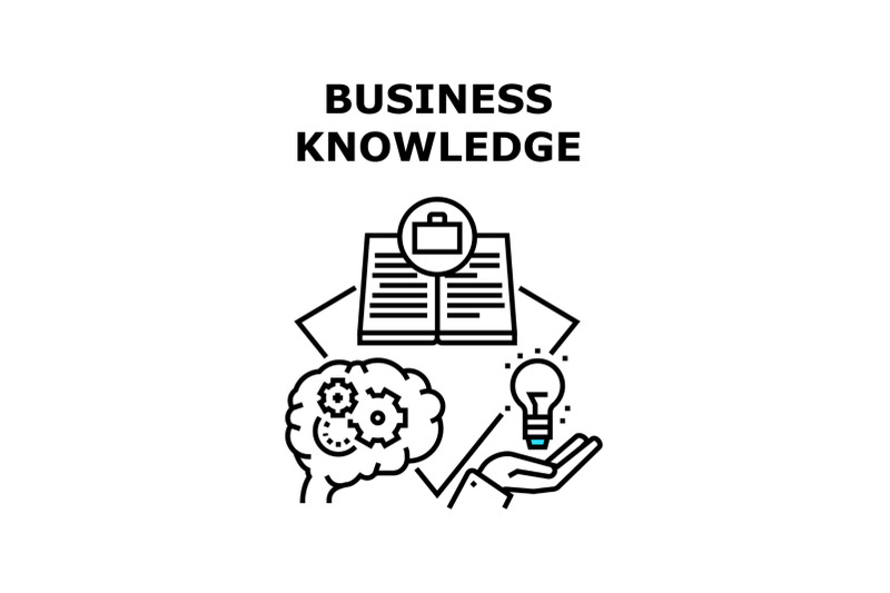 business-knowledge-process-vector-concept-color