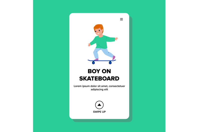 child-boy-on-skateboard-riding-in-park-vector