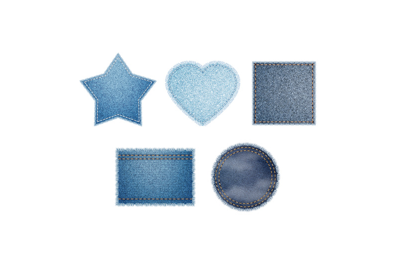 denim-shapes-for-decorating-clothing-set-vector