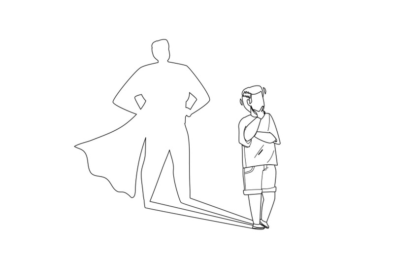 boy-child-dreaming-to-stay-brave-super-hero-vector