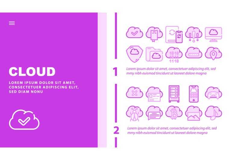 cloud-service-storage-landing-header-vector