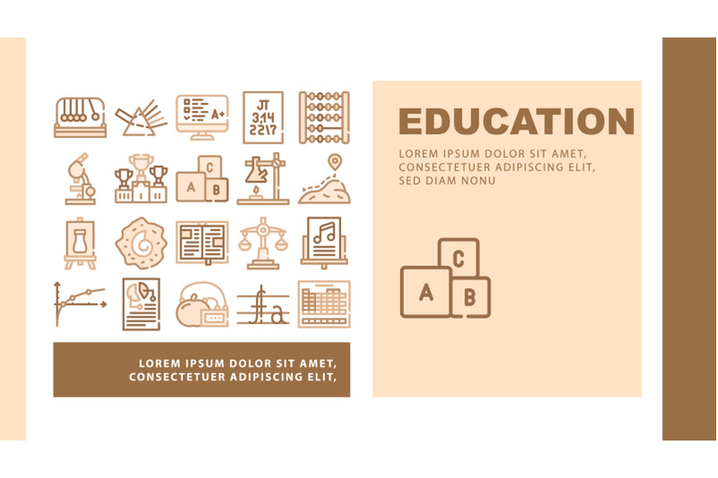 education-science-landing-header-vector