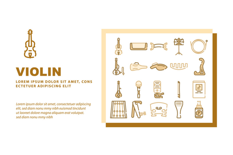 violin-string-musical-instrument-landing-header-vector