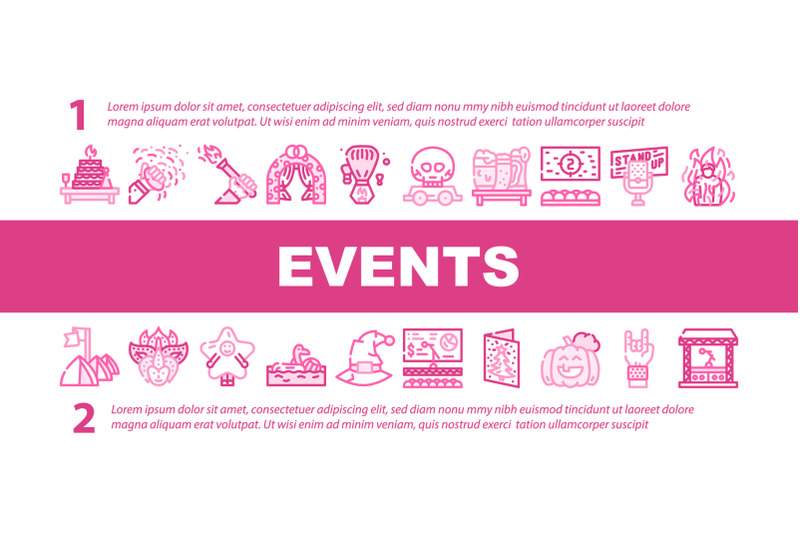 events-and-festival-landing-header-vector