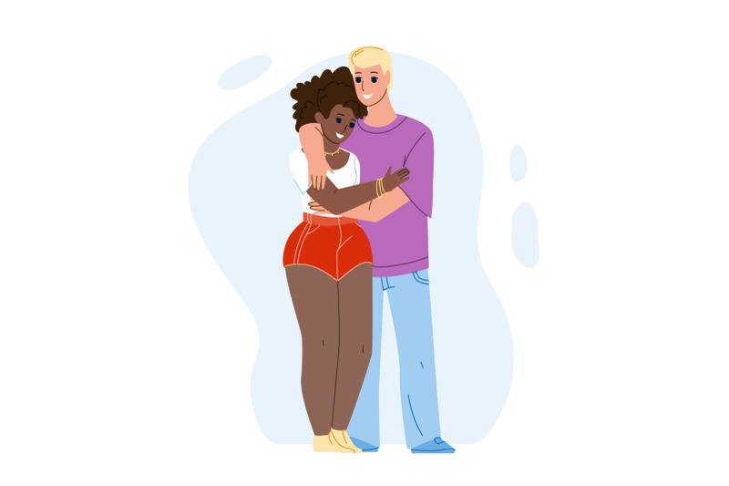 interracial-couple-boy-and-girl-embracing-vector