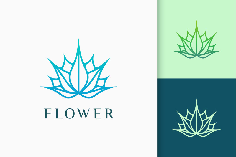 lotus-herbal-logo-in-luxury-for-beauty