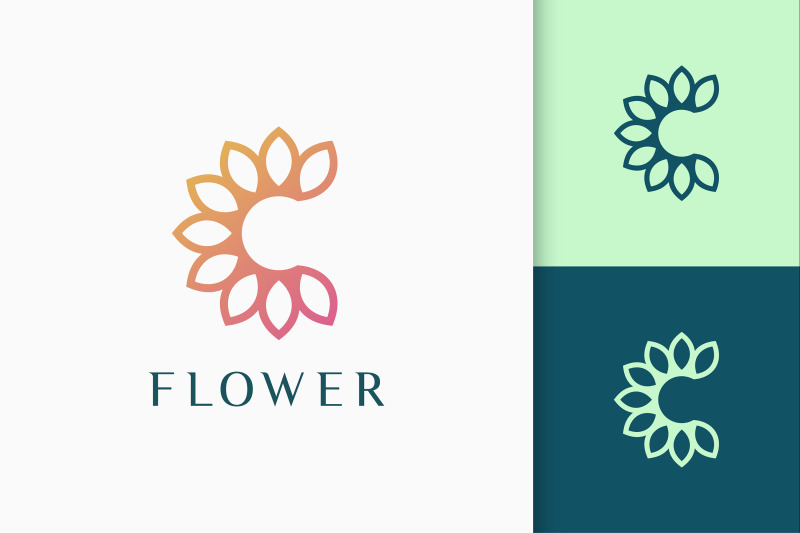 flower-or-nature-logo-in-letter-c