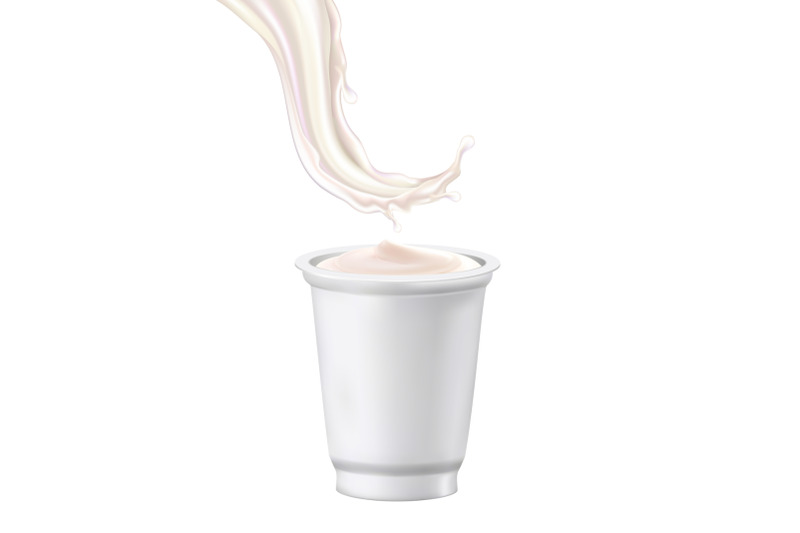 yoghurt-dessert-blank-cup-and-milk-splash-vector