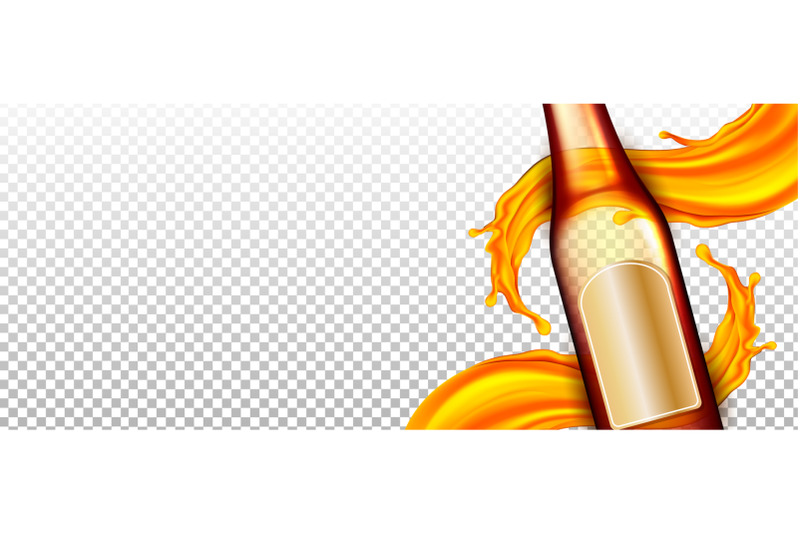 beer-blank-glass-bottle-and-beverage-splash-vector