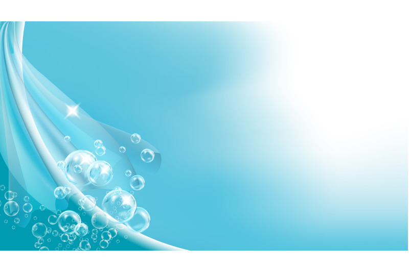 air-bubbles-detergent-washer-copy-space-vector