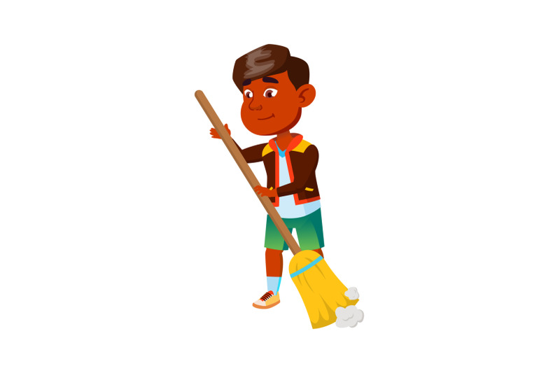 boy-child-cleaning-house-floor-with-broom-vector