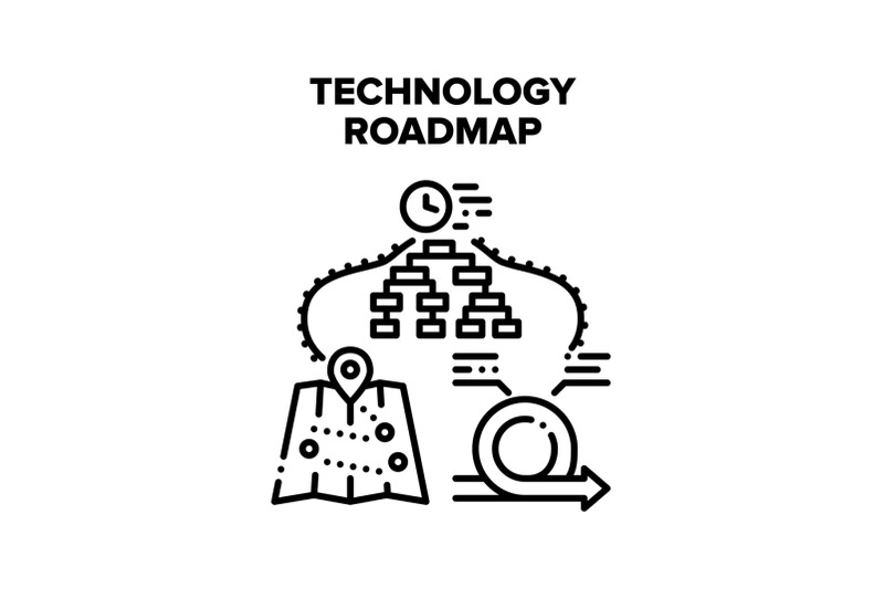 technology-roadmap-vector-concept-illustration