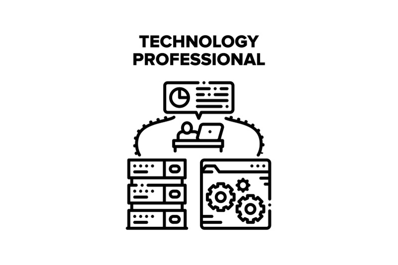 technology-professional-tool-vector-concept-color