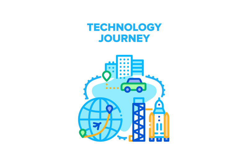 technology-journey-vector-concept-illustration