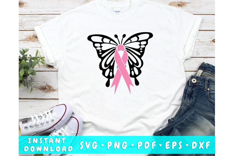 cancer-ribbon-butterfly-svg