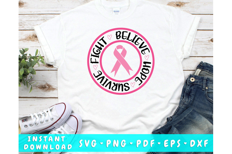 fight-believe-hope-survive-svg