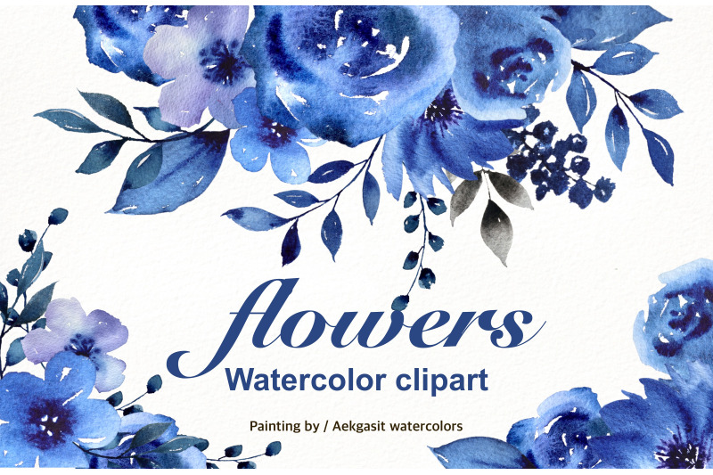 purple-flower-watercolor-clipart