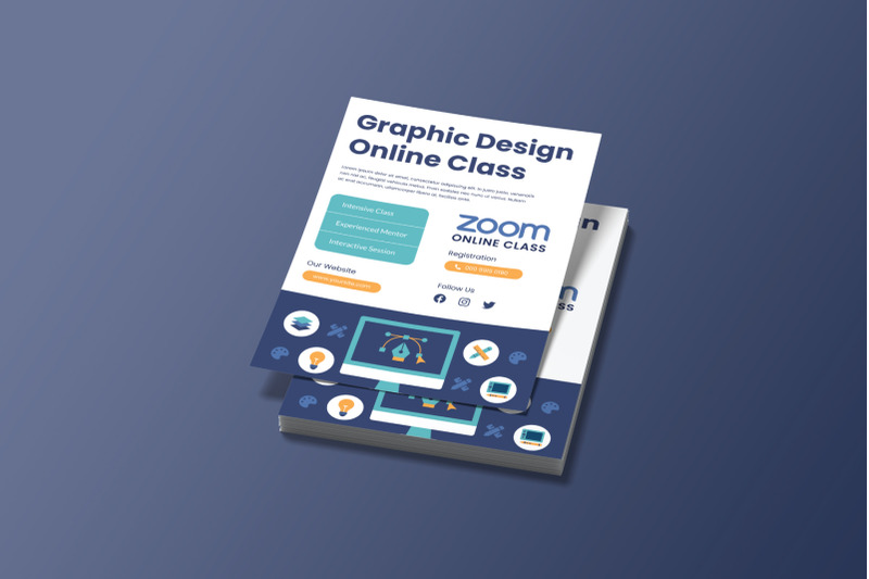 online-graphic-designer-class-flyer-template