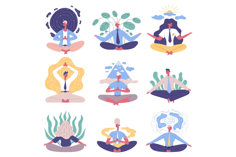 office-people-group-meditation-yoga-lotus-posture-meditation-relaxing