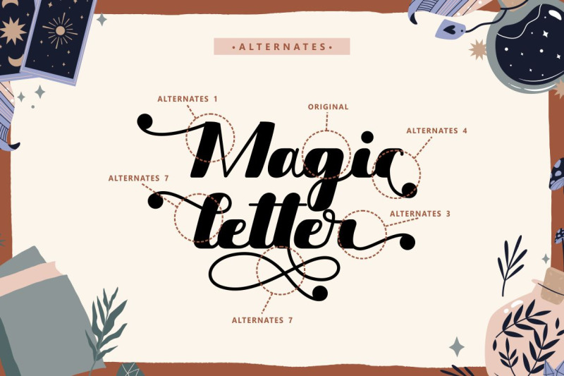 magic-letter-bold-hand-lettered-font