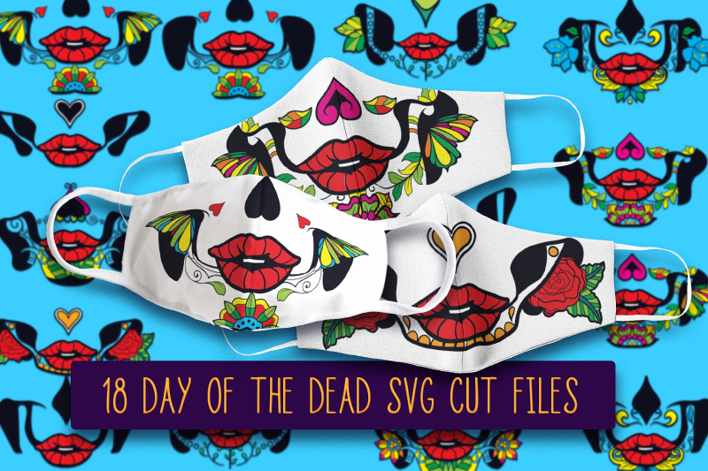 day-of-the-dead-calavera-face-mask-svg-cut-files